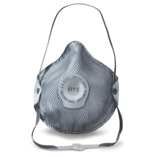 Moldex 2445 Valved Ozone Protection Dust Mask FFP2 NR D (Box of 10)