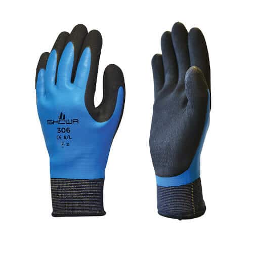 SHOWA 306 Latex Work Gloves