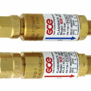 flash back arrestor fuel gas