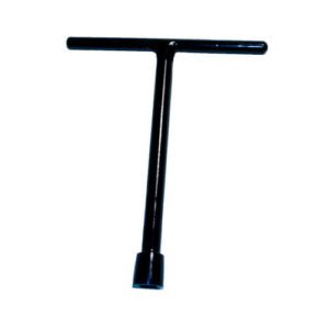 Gas bottle wrench