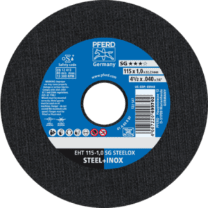 Pferd SG Steelox Thin Cutting Disc 115mm x 1.0mm 61340412