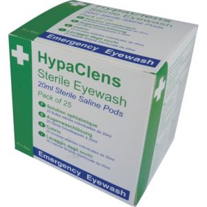 safetyfirstaid hypaclens eyewash pods