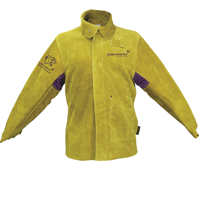 Panther Welding Jacket P3788 Front2 leather welding jacket