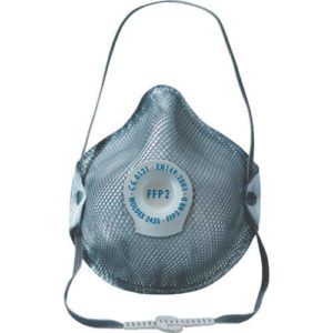 Moldex 2435 Smart FFP2 Valved Face Mask (Box of 10) Disposable Non-Reusable Face Mask