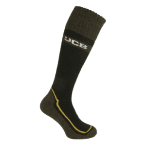 JCB PRO-TECH WELLY BOOT Work Socks (Size UK 6-8.5 and 9-12) Comfortable Welly Boot Socks