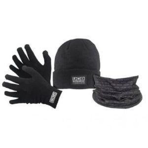 JCB Winter Set - Gloves, Beanie Hat and Snood