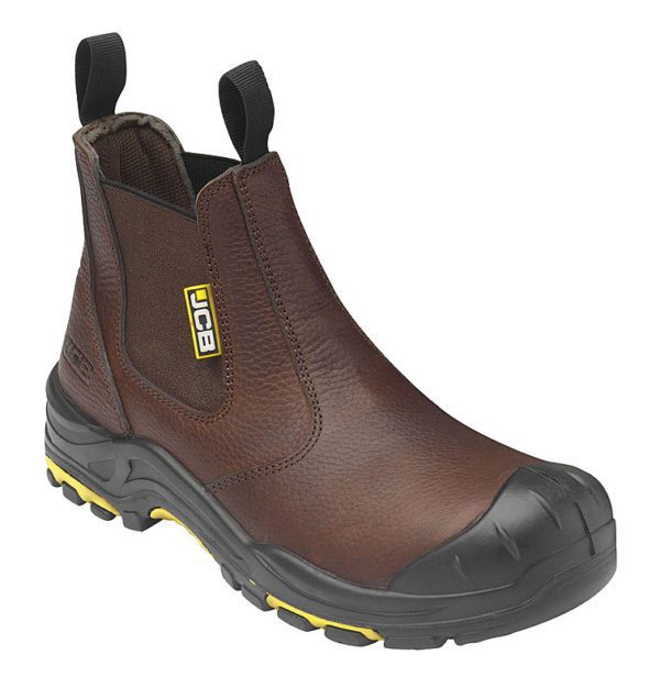 Dealer Boot JCB Safety Boot with Steel Toe Cap Chelsea Boot - Image 3