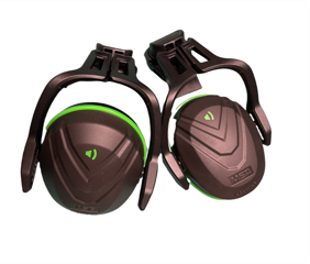 Helmet Mounted Ear Defenders