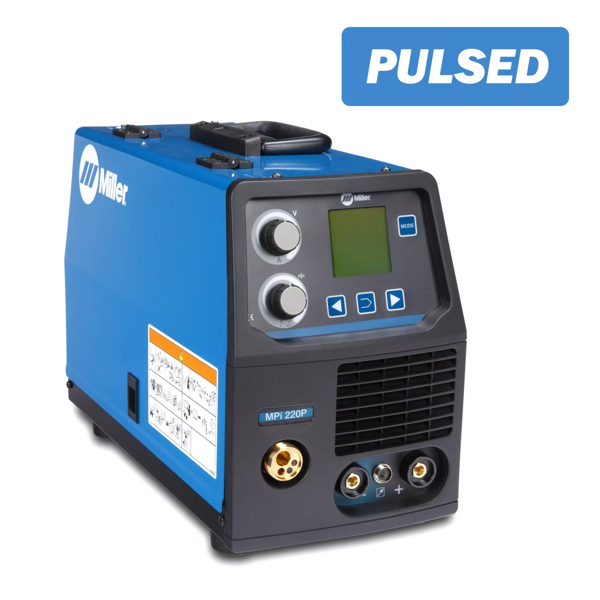 miller mpi 220p pulse synergic mig welder