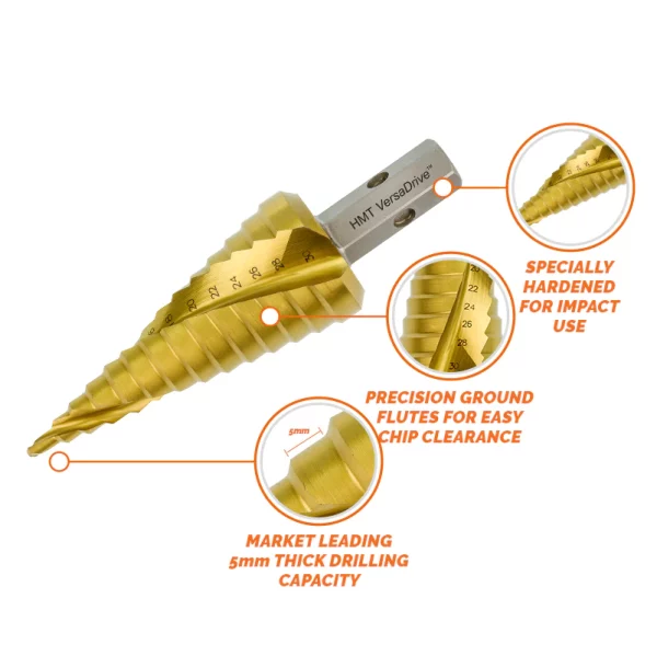 Step Drill bit 2