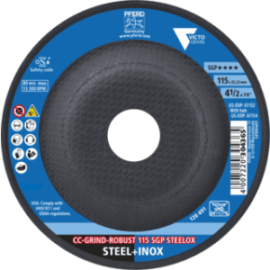 pferd cc-grind robust grinding disc