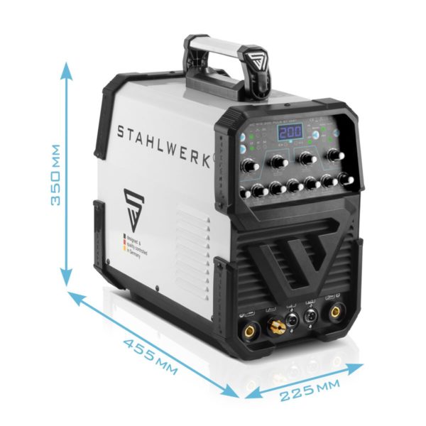 Stahlwerk AC/DC TIG 200 Pulse TIG & MMA welder with pulse function / aluminum welder - Image 2