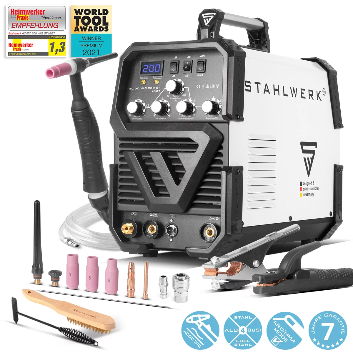 stahlwerk ac dc tig 200 st