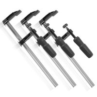 schraubzwinge 50x250 3er set2 stahlwerk F-Clamp