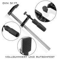 schraubzwinge 50x250 3er set3 Stahlwerk F-Clamp 250mm Set of 3 - Image 3