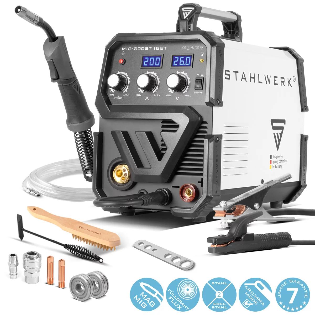 STAHLWERK welder MIG MAG 200 ST