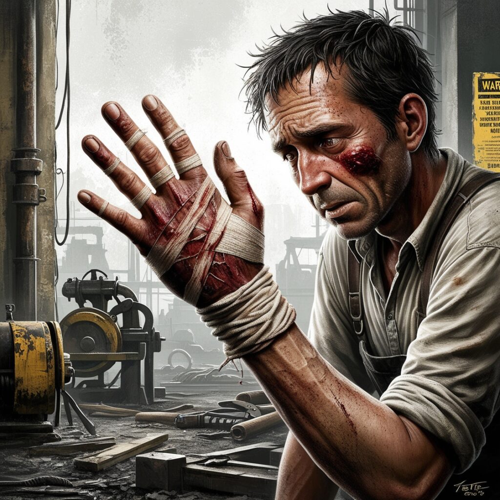 hand injuries in the workplace