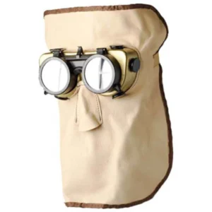 leather welding mask