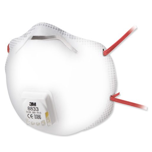 3M 8833 ffp3 respirator
