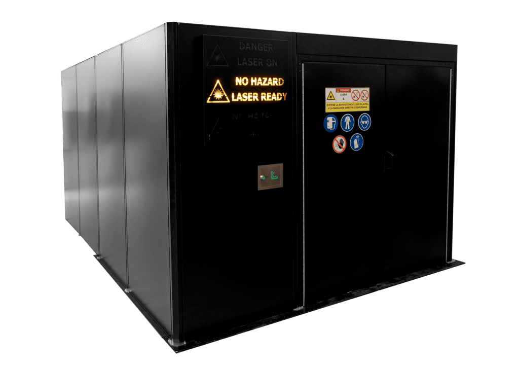 laser welding safety cabin