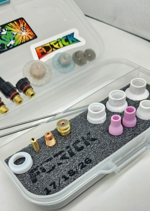 17332KK Side 1 rotated e1685544502278 500x703 1 Furick 2.4mm Cup Kit for 17/18/26 Tig Torches - Quality Precision Tig Spares - Image 4