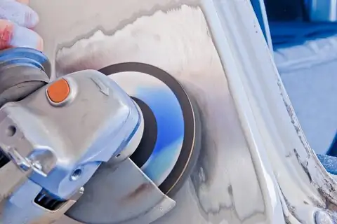 awf pcld 125 13 rgb 2 Pferd PoliClean Disc PCLD Non-Woven Cleaning Disc 115-13mm - Image 3