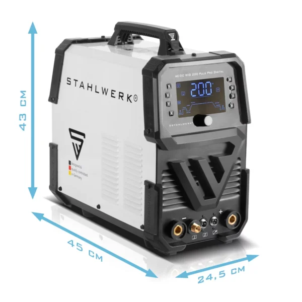 Stahlwerk AC/DC TIG 200 Pulse Pro Digital - Tig Welder - Image 5