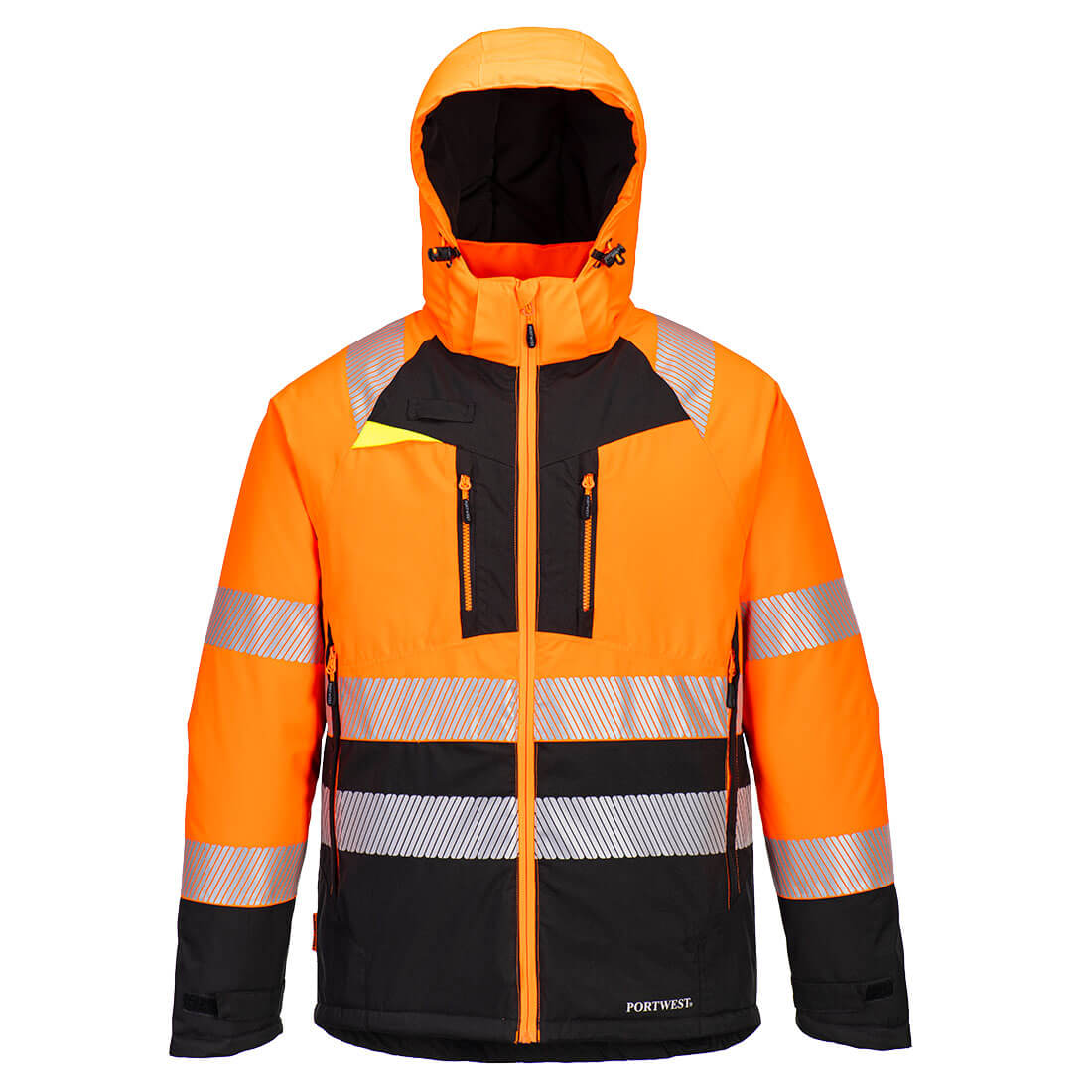 DX430OBR Portwest DX430 Hi-Vis Winter Jacket Class 2 - Image 4
