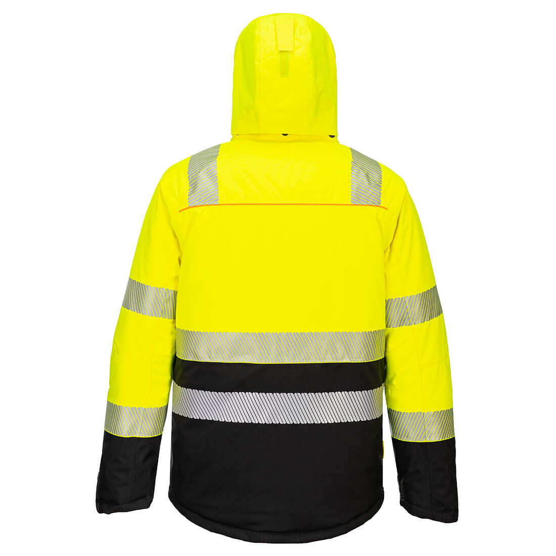 DX430YBR R Portwest DX430 Hi-Vis Winter Jacket Class 2 - Image 2