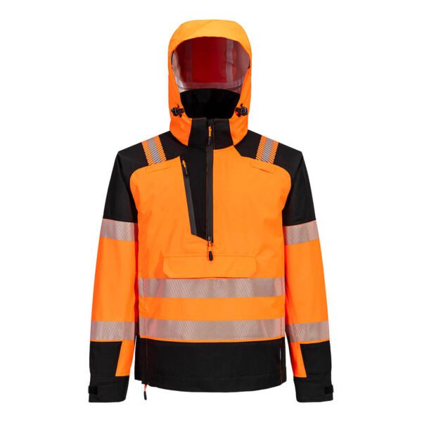 Portwest T161 Hi-Vis Overhead Rain Jacket - Image 4