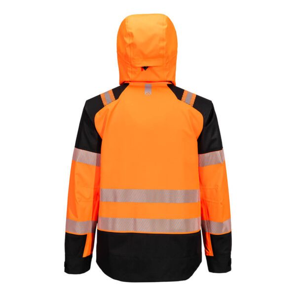 Portwest T161 Hi-Vis Overhead Rain Jacket - Image 3