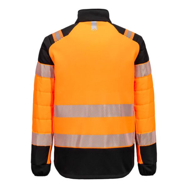 Portwest T170 PW3 Hi-Vis Hybrid Baffle Jacket - Image 3