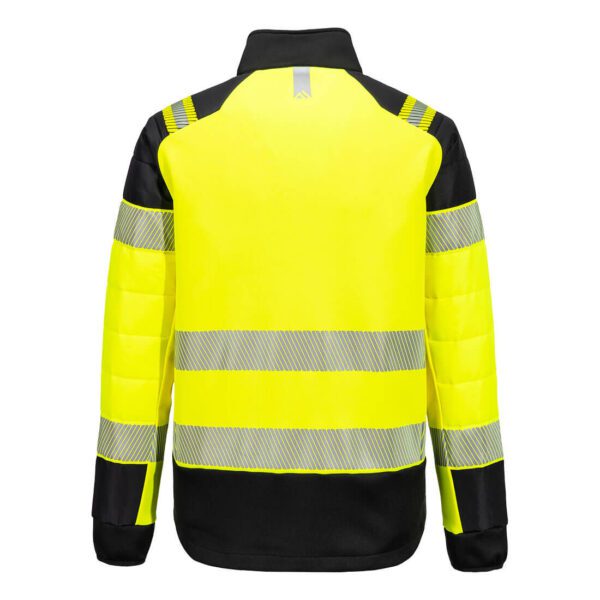 Portwest T170 PW3 Hi-Vis Hybrid Baffle Jacket - Image 2