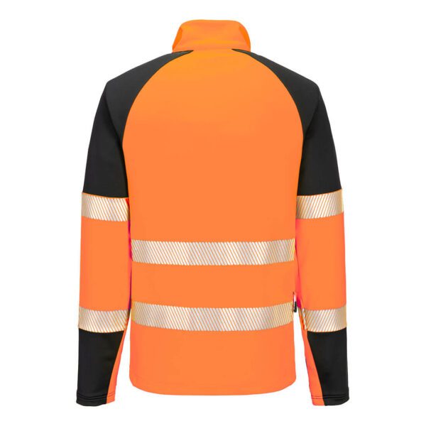 Portwest T172 PW3 Hi-Vis Sweatshirt 1/4 Zip - Image 3