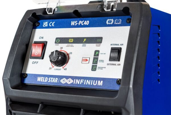 Weldstar PC40 Plasma Cutter With Air Compressor Dual Voltage 110V/230V-Demo Unit - Image 2