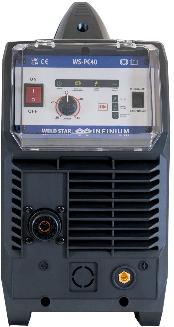 Weldstar PC40 Plasma Cutter With Air Compressor Dual Voltage 110V/230V-Demo Unit - Image 3