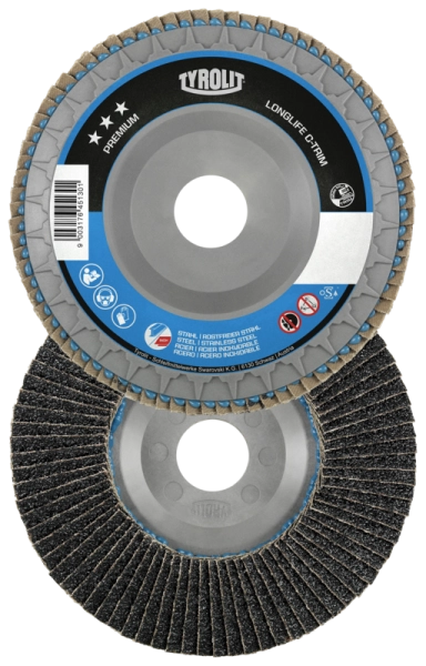 LONGLIFE C-TRIM flap discs