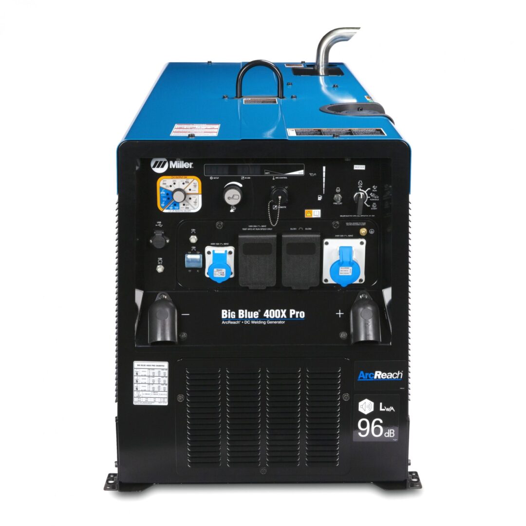 MG 1104 BigBlue 400X Pro scaled 1 Miller Big Blue 400X Pro Welder Generator – Diesel, 400A, Kubota Engine Driven - Image 3