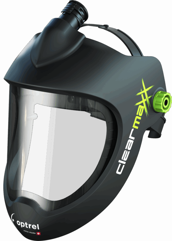 optrel clearmaxx grinding helmet papr