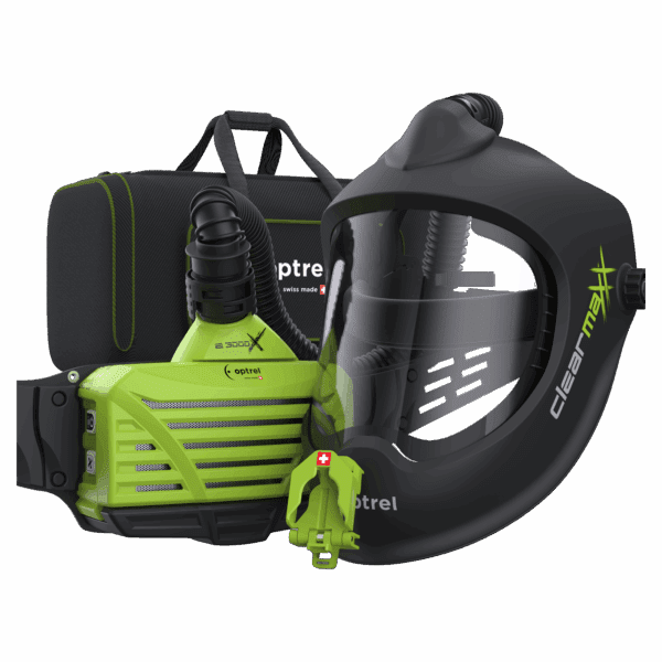 Optrel Clearmaxx air-fed Grinding Helmet