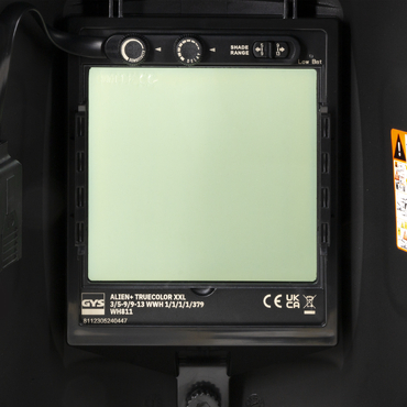 id0000014093v01 GYS Alien Automatic Welding Helmet - True Color XXL Viewing Screen - GYS 068698 | Auto Darkening MIG & TIG Mask UK & Ireland - Image 6