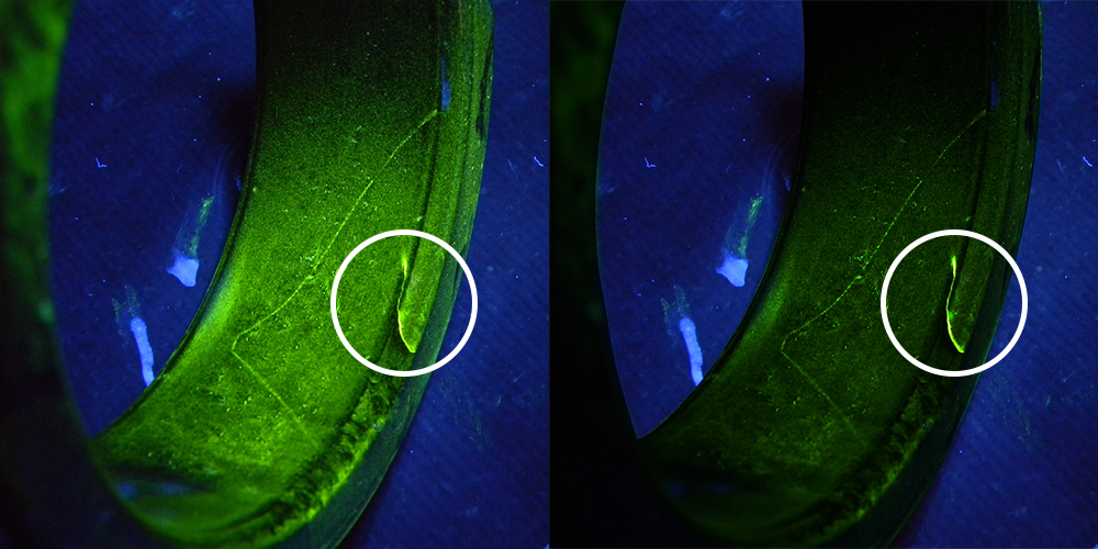 Magnetic Particle Crack Comparison magnaflux ndt products