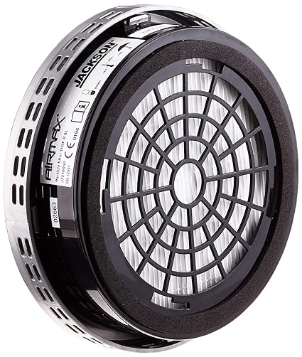 jackson j7210 back view Jackson J7210 Airmax PAPR P3 Filter | Replacement Respirator Filter - Image 2